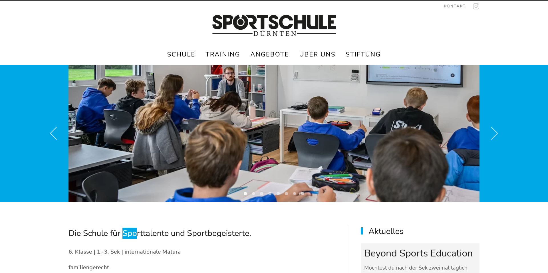 Sportschule Dürnten