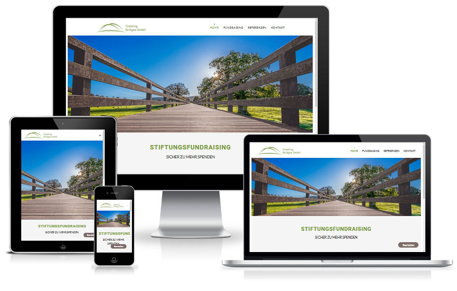 Website für Stiftungsfundraising