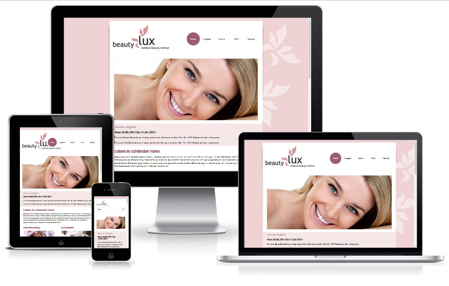 Website Referenz - medical beauty Institut