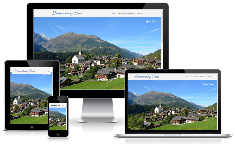 Webdesign Referenz - Ferienwohnung