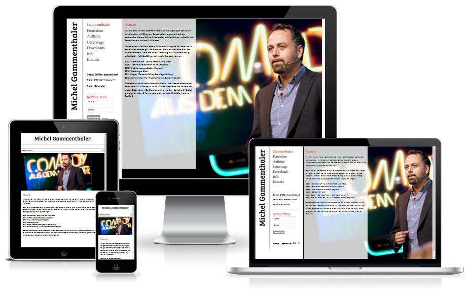 Kabarettist & Zauberer Michel Gammenthaler