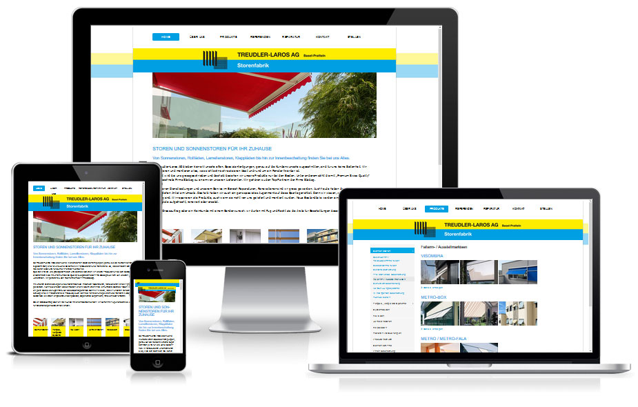 Website Referenz - Sonnenstoren